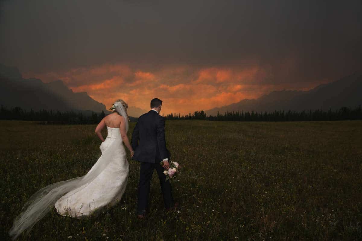 Canmore Weddings at Quarry Lake park