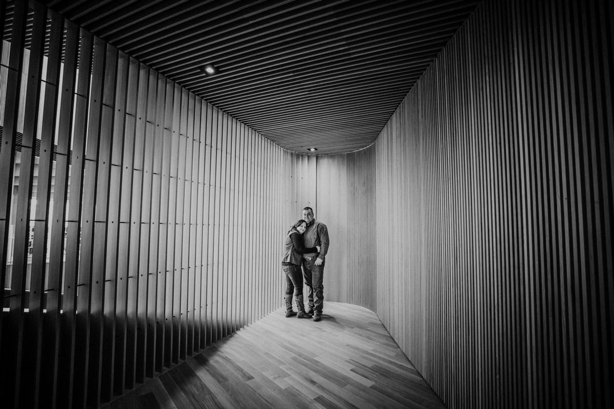Calgary Central Library Engagement Photography