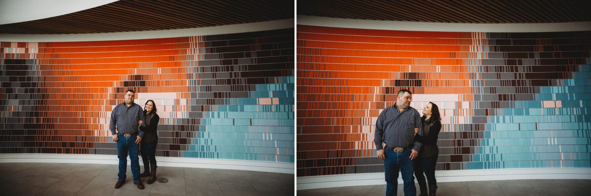 Calgary Central Library Engagement Photography
