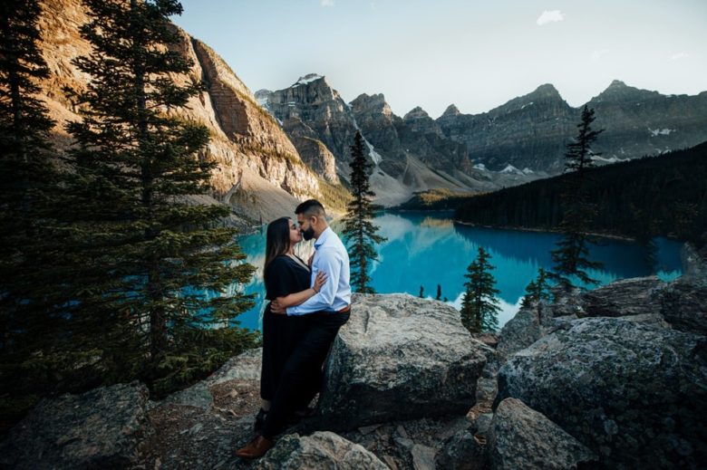 Moraine Lake Wedding Proposal